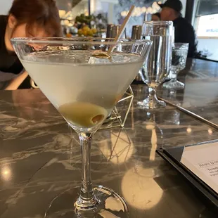 Dirty martini was good