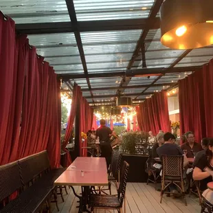 Outdoor Dining Area. (Heated)