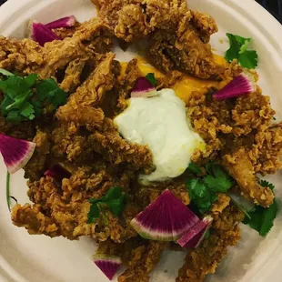 Fried Oyster Mushrooms