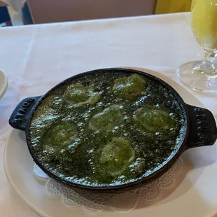 Escargots au beurre d&apos;ail
