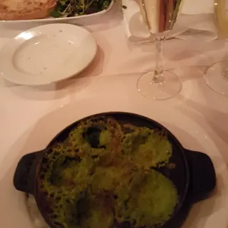 Escargots au beurre d'ail