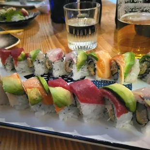 Rainbow roll