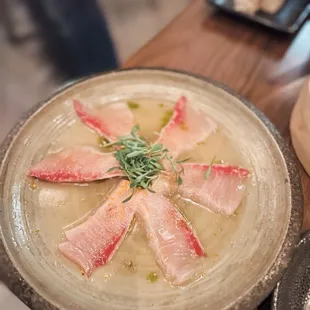 Yellowtail Crudo