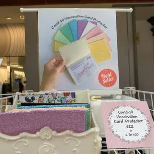 Sign of the times...vaccine covers