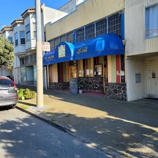  car parked on the side of the road