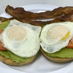 Avocado and egg