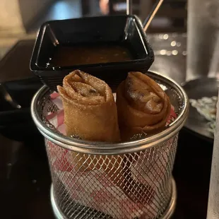 Crispy spring rolls