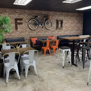 Upgrades to the dining room!