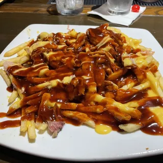 Cheese Fries with BBQ Meat