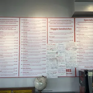 Menu (February 2025)