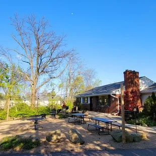 Front and patio