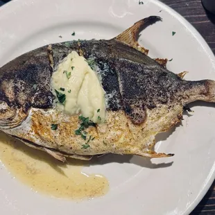 Blackened Whole Compano w/ Lemon &amp; Garlic Butter (Daily Special)