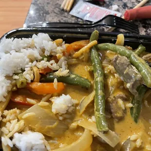 Malaysian Red Curry Lamb