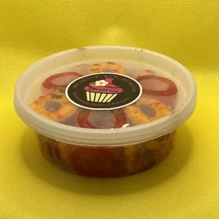 Lemon Peel Peach Rings