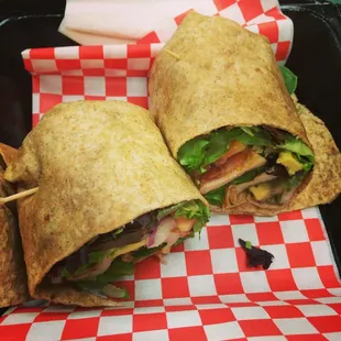 Turkey Bacon Avocado Wrap