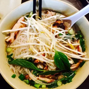 Grilled Chicken Pho