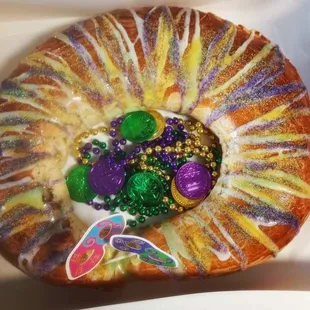 Mardi Gras King Cake