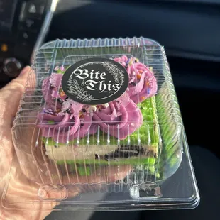 Collaboration cake with Ray Ray's barbecue! It was delicious!