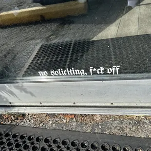 Stealing for my front door.