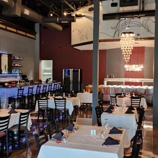 Grab a seat at a table or the bar for an outstanding dining experience.