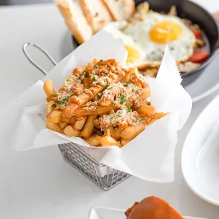 Crack Fries and Korean Breakfast with bulgogi