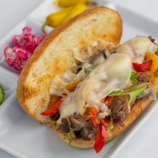 Philly Steak Bulgogi Sandwich
