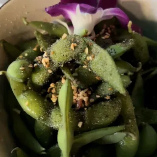 Garlic Edamame (V)(GF)