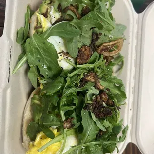 Avocado Bagel w/ Egg