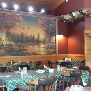 Main dining area