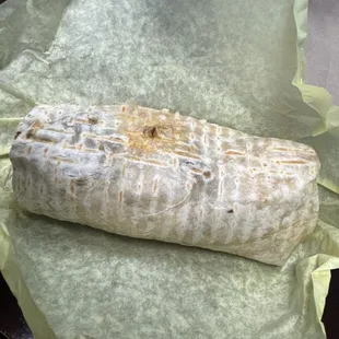 My chorizo breakfast burrito. Pretty good.