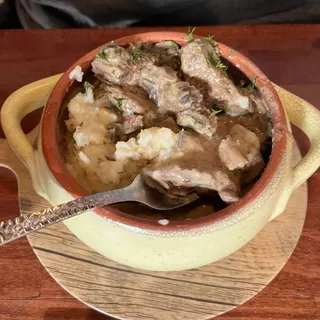Beef Stroganoff with Creamy Mashed Potato