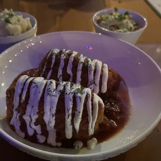 Turkey and Rice Stuffed Cabbage Rolls