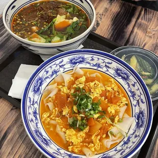 Tomatoes N11. Noodles with Stir Fried Tomato and Egg  N1. Stewed Beef Noodle Soup