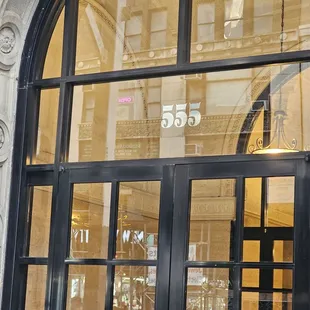 outside