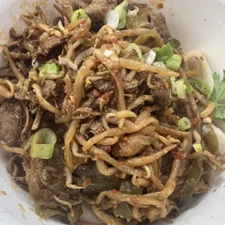 N3. Noodles with Cumin Lamb
