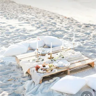 Now offering beach/backyard picnic starting at $350