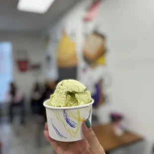 Avocado ice cream