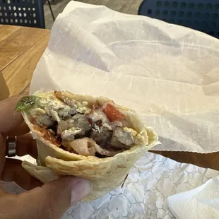 Kitchen sink burrito