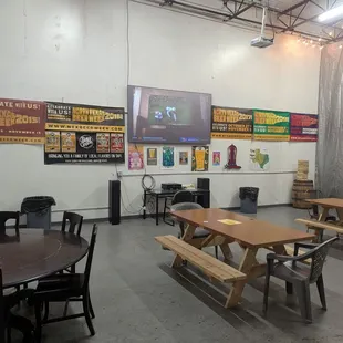 Back area