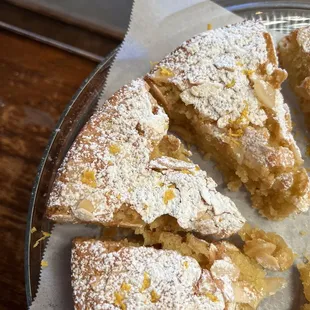 Italian Orange Almond Cake- rich, moist, and gluten free