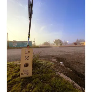 Corner sign for Bitter Sugar