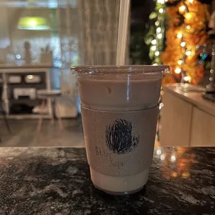Iced Vanilla Latte