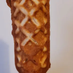 Waffle on a stick