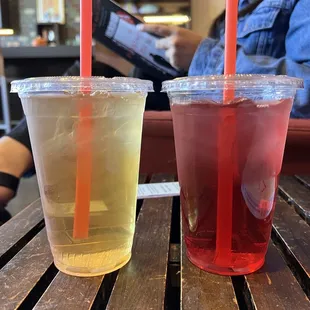 Iced Peach Blossom Tea