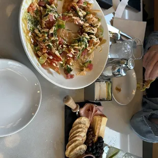 Poke Nachos (Delicious), Charcuterie for 1 (TERRIBLE)