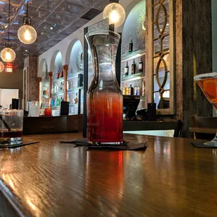 View from table near front