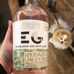 Edinburgh Rhubarb &amp; Ginger Liqueur | $28.50 (The picture doesn't do it justice, such a gorgeous rose gold color in person!)