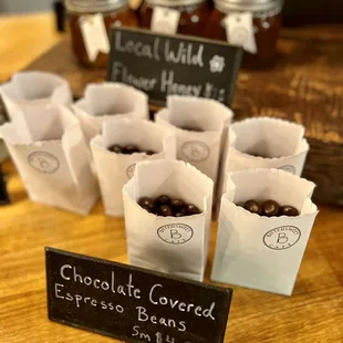 chocolate covered espresso beans