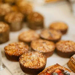 a variety of pastries