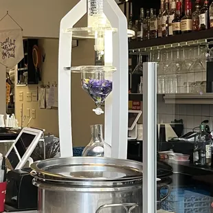 Violet infused Gin